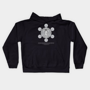 VITRUVIAN MAN 2 Kids Hoodie